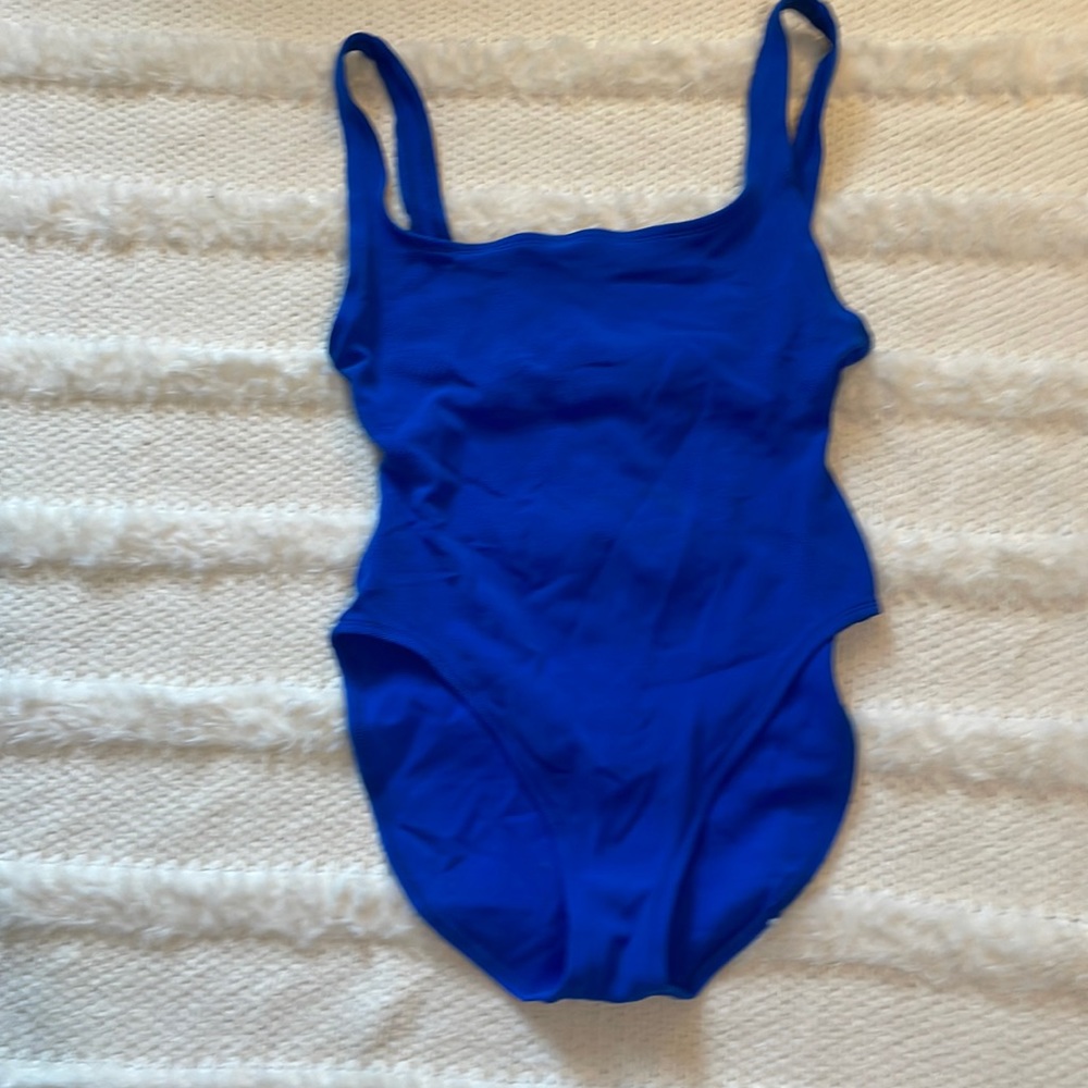 Anne Cole One piece swimsuit royal blue bathing suit women’s size 10